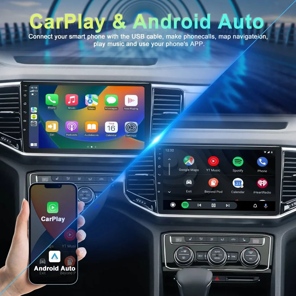 4-64GB Android13 For Honda  1997-2001 Carplay Car Stereo Radio