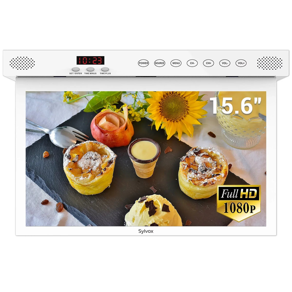 15.6 inch Smart Kitchen , 1080P  Under Cabinet , Smart Android  Built-in Google Play, Support Google Assistant WiFi Bluetooth