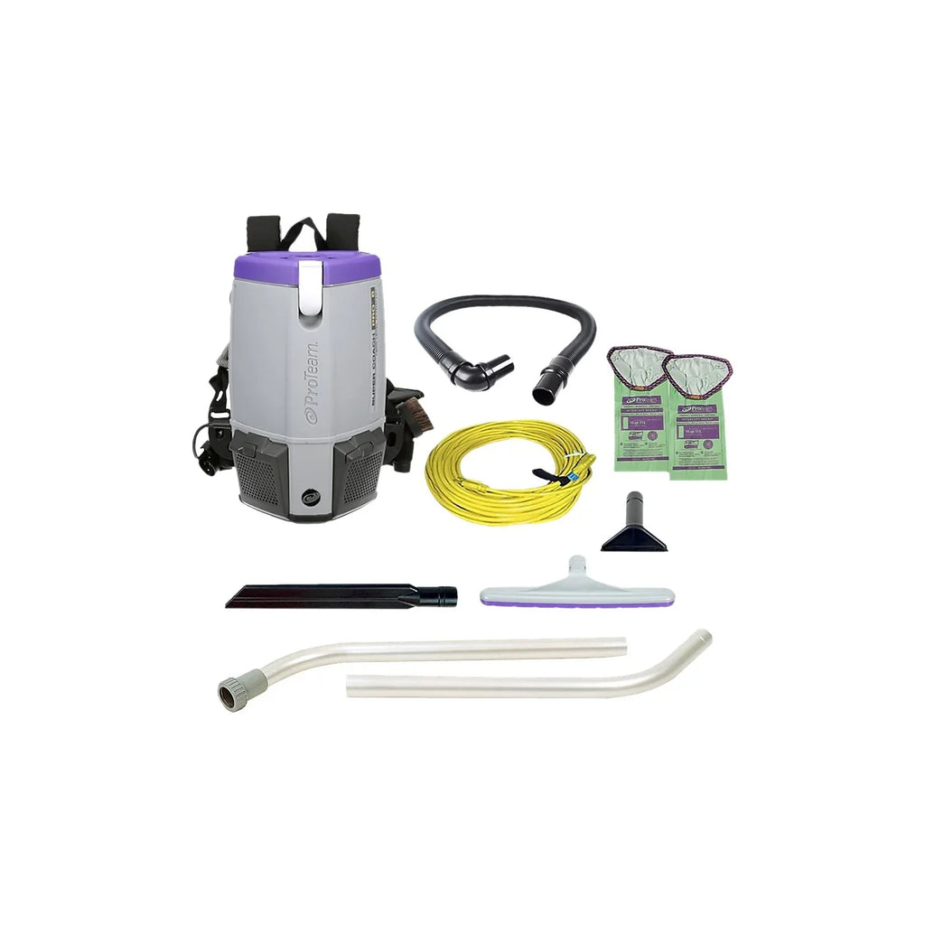 ProTeam Super Coach Pro 6 Backpack Vacuum 107308