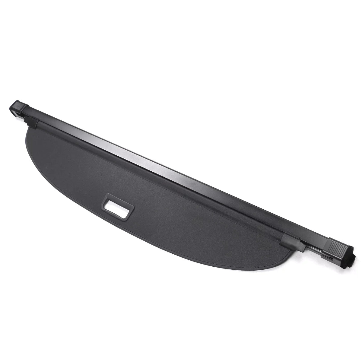 Ikon Motorsports Cargo Cover Compatible With 2021-2023 Nissan Rogue All Models  & Aluminum Rod Black Security Rear Trunk Cover Security Retractable Shield