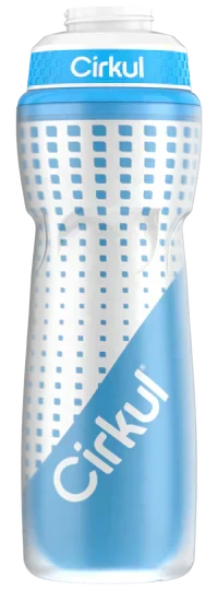 22oz. Insulated Squeeze Plastic Bottle & Sport Lid D9LY2T